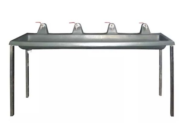 4-Faucet Trough Sink – photo 2
