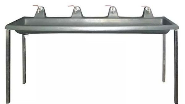 4-Faucet Trough Sink for Rent – Beresheet