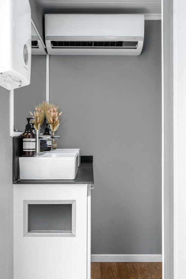 Luxury portable restrooms at a great price