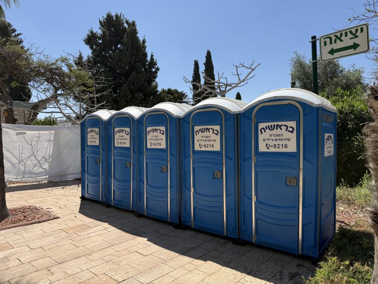 Portable toilet rental